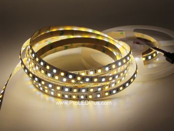 120/m 2835 Dynamic Tunable White LED Strip, 12/24V, 5m