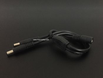 1 to 2 Way 20AWG DC Power Cable Splitter
