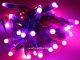 12mm DC5V WS2811 Diffused Thin Digital RGB LED Pixels, 50/strand,  IP68